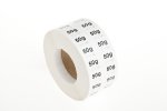 Roll 5000 Weight size Labels 19X13