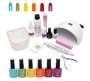 High Quality Uv/led Glam Gel Nail Polish Starter & Soak Off Kit Set Of 19 Fruit Basket Fruit Basket