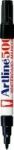 Ek 500A Bullet Point Drywipe Whiteboard Marker 2.0MM Black Box Of 12