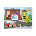 Sound Puzzle Around The Fire Station