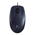910-001793 - Logi M90 Corded Mouse Black USB 3 Buttons Optical Tracking With Wheel