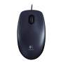 910-001793 - Logi M90 Corded Mouse Black USB 3 Buttons Optical Tracking With Wheel