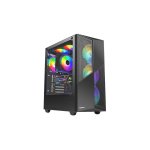 Raidmax X627TBF Atx|micro-atx|itx Argb Mid-tower Gaming Chassis - Black