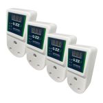 GIZZU Universal Voltage Surge Protector Plug - 4 Pack