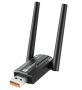USB Wifi 6 Adapter With Bluetooth 5.4 Dual Band 2.4/5GHZ AX900MBPS USB Wireless Network Adapter With 5DBI Antenna For Desktop/laptop 802.11AX WPA3