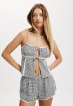 Cotton On Lucy Micro Short - Black Gingham