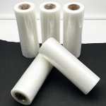 1ROLL Water Soluble Stabilizer For Embroidery Topping Film 19.99CM 27.43METER Clear Embroidery Stabilizers Wash Away Embroidery