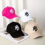 Adjustable Baseball Cap With Embroidered Lettering - Lightweight Breathable Sun Hat For Men & Women