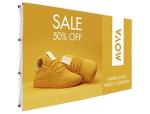 Legend Double-sided Straight Banner Wall 3.7 X 2.25M