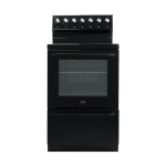 Univa 60CM Electric Stove With Electric Oven & Ceran Top - U126CB-1