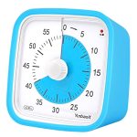Yunbaoit Upgraded Visual Timer With Protective Case 60 Minute Countdown Timer For Kids With Low Power Indicator Light Clock Time