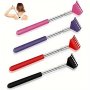 1pc Back Scratcher Men Women Metal Back Scratcher Retractable Extendable For Itch Relief Portable In Travel Office Home