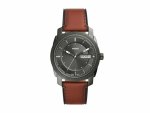 Fossil Machine Three-hand Date Brown Leather Men's Watch FS5900