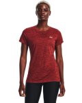Women's Ua Tech Twist T-Shirt - Chestnut Red XL