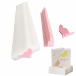 Echodone Little Cat Tube Column Silicone Soap Candle Mold Embed Soap Making Supplies Silicone Mold For Soap
