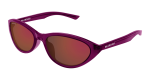 Sunglasses Womens In Burgundy Red BB0404SK-003 - Burgundy Onesize