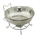 Chafing Dish - Glass Lid Thin Frame