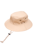 Classic Beige Wide Brim Bucket Hat - 62 Cm Natural