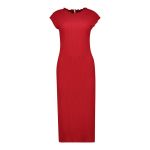 Plain Sleeveless Textured Maxi Dress