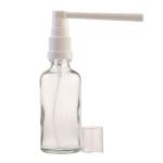 50ML Clear Glass Aromatherapy Bottle With Throat Sprayer 18 65