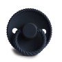 Rope Latex Baby Pacifier - Dark Navy Size 2