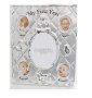 Briarwood Home Collection Briarwood My First Year Baby Photo Frame In Silver-tone