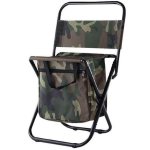 Portable Folding Camping fishing Chair With Storage