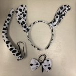 Dalmatian Aliceband Set