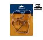 Cookie-cutters Ss 4PC Dinosaurs Marketplace Brits Bros