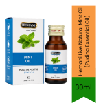 Live Natural Mint Oil Pudina Essential Oil 30ML - Skin Care For External Use Only - 30ML