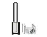 PRO-TECH Straight Bit Single Flute - 3 16" x 1 2" Cut - 1 4" Shank