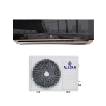 12ACS 11874 Btu Alaska Midwall Split Unit Airconditioner Light Grey Mirror