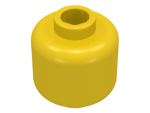Parts Plain Minifigure Head Block Open Stud 3626B - Yellow