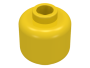 Parts Plain Minifigure Head Block Open Stud 3626B - Yellow