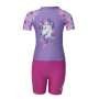 Girls Unicorn Ss Rashvest Set
