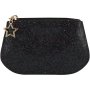 Clicks Mini Glitter Purse Black