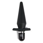 - Vibrating Butt Plug Black
