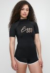 Lizzy Tulua Ladies Short Sleeve Rashie - Black