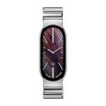 Syntech Xiaomi Smart Band 10 Asymmetrical Metal Strap Silver