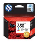 Hp 650 Tri-colour Original Ink Cartridge – CZ102AE