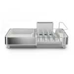 Joseph Joseph Extend Steel Expandable Dish Drainer In Black Stone - Black