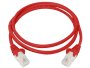Linkbasic 1 Metre UTP Cat5e Flylead Red