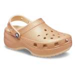 Classic Platform Glitter Clog Womens - Shitake W11