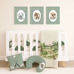 Cot Bedding Set Safari Golf
