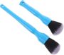 2 Pcs Car Detailing Brushes Set With Ultra-soft Bristles Comfortable