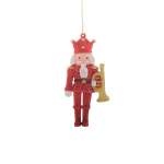 Nutcracker Plastic With Trumpet 6.5X1.7X12.8CM