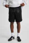 Nfl Basketball Short - Lcn Nfl Black raiders Script Stealth