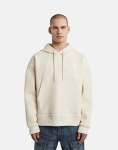 G-star Raw Scuba Loose Whitebait Hooded Sweatshirt - XL White