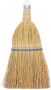 Whisk Broom: Outdoor Hand Broom For Patio Garage And Yard Cleaning