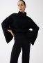 Mama Before & After Ribbed Jersey Trousers - Black